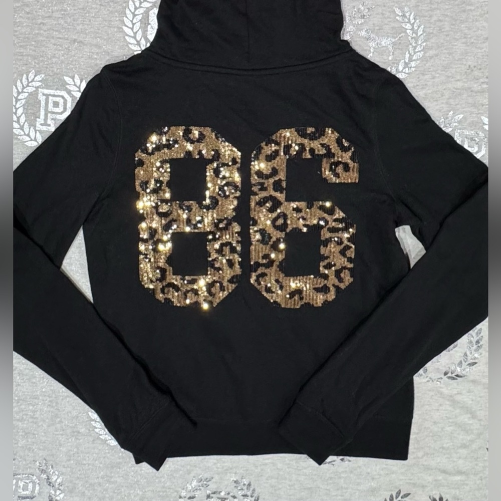 VS PINK VINTAGE BLING HOODIE NWT